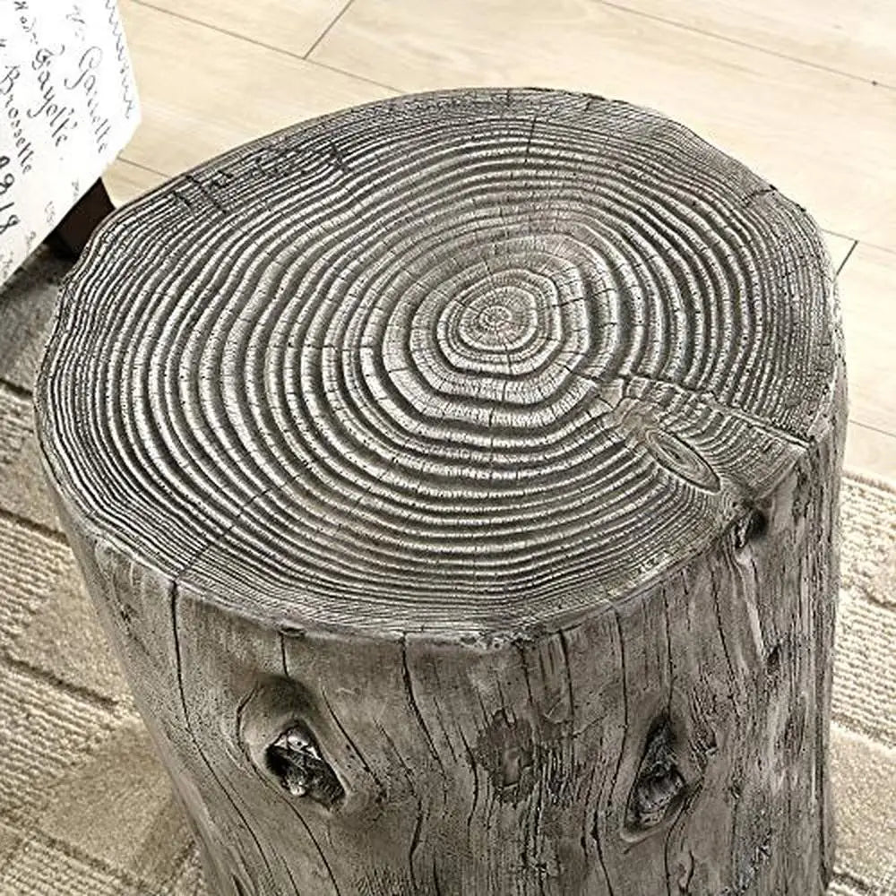 Round Tree Log-Inspired Accent