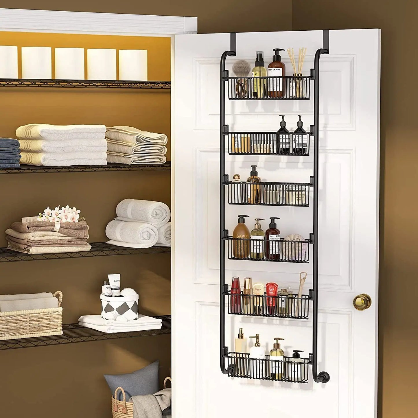 6-Tier Over the Door Pantry Organizer