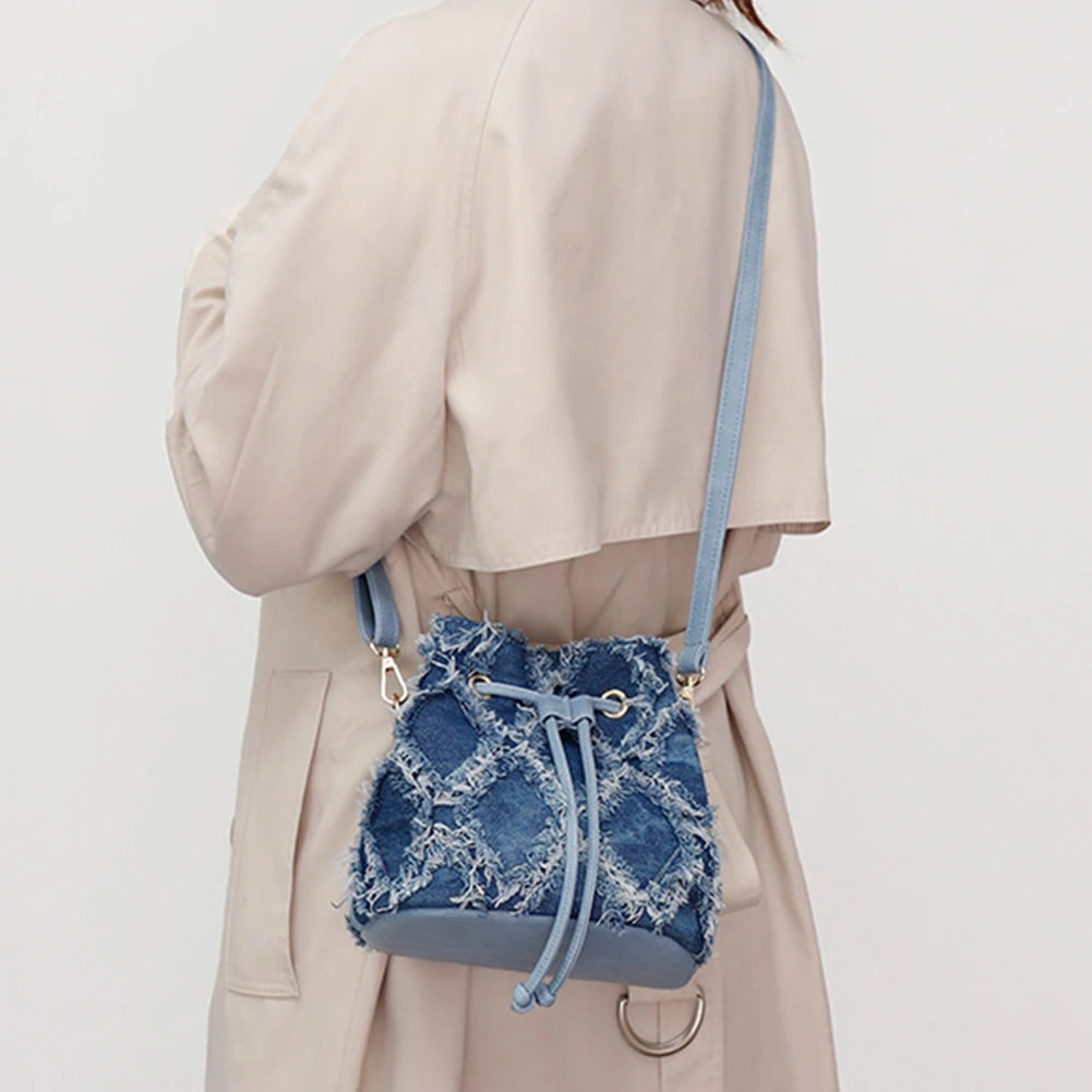 Denim Mini Crossbody Purse