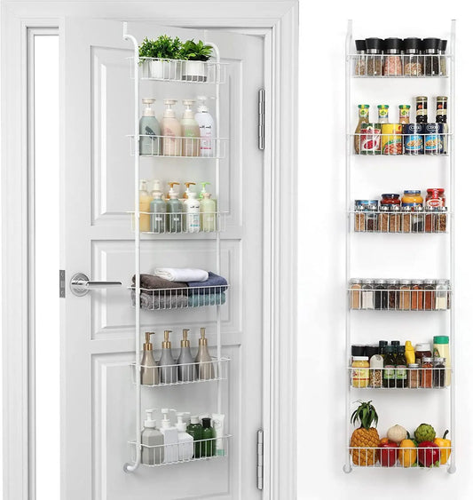 6-Tier Over the Door Pantry Organizer