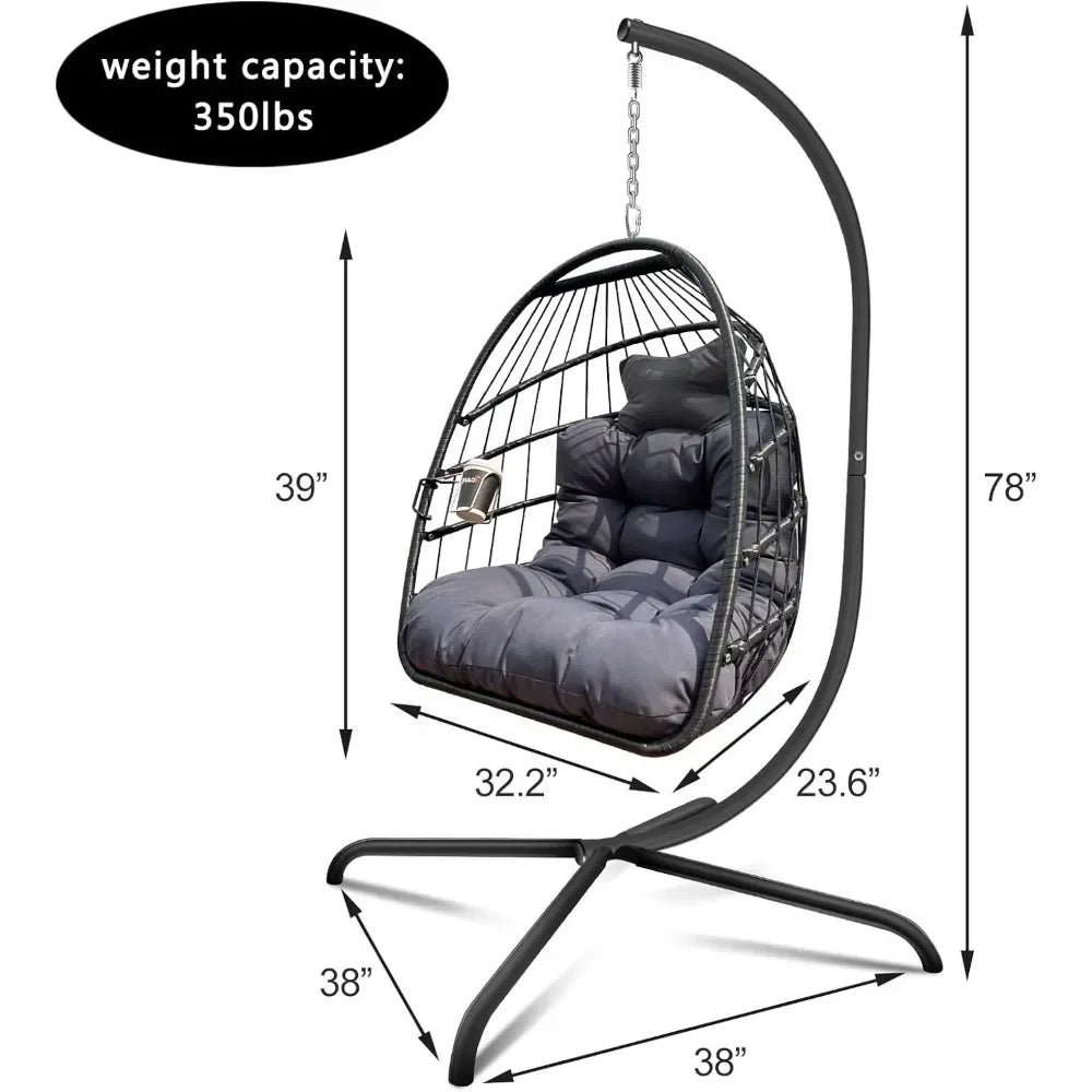 Swing Egg Chair with Stand