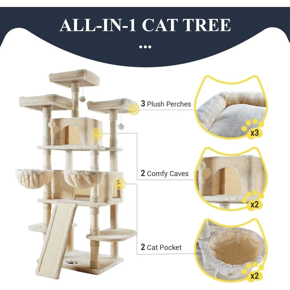 Cat Tree House and Towers