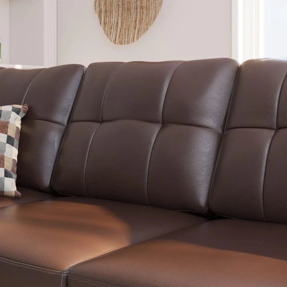 Ergonomically Designed 4 Seat Sofa Sectional