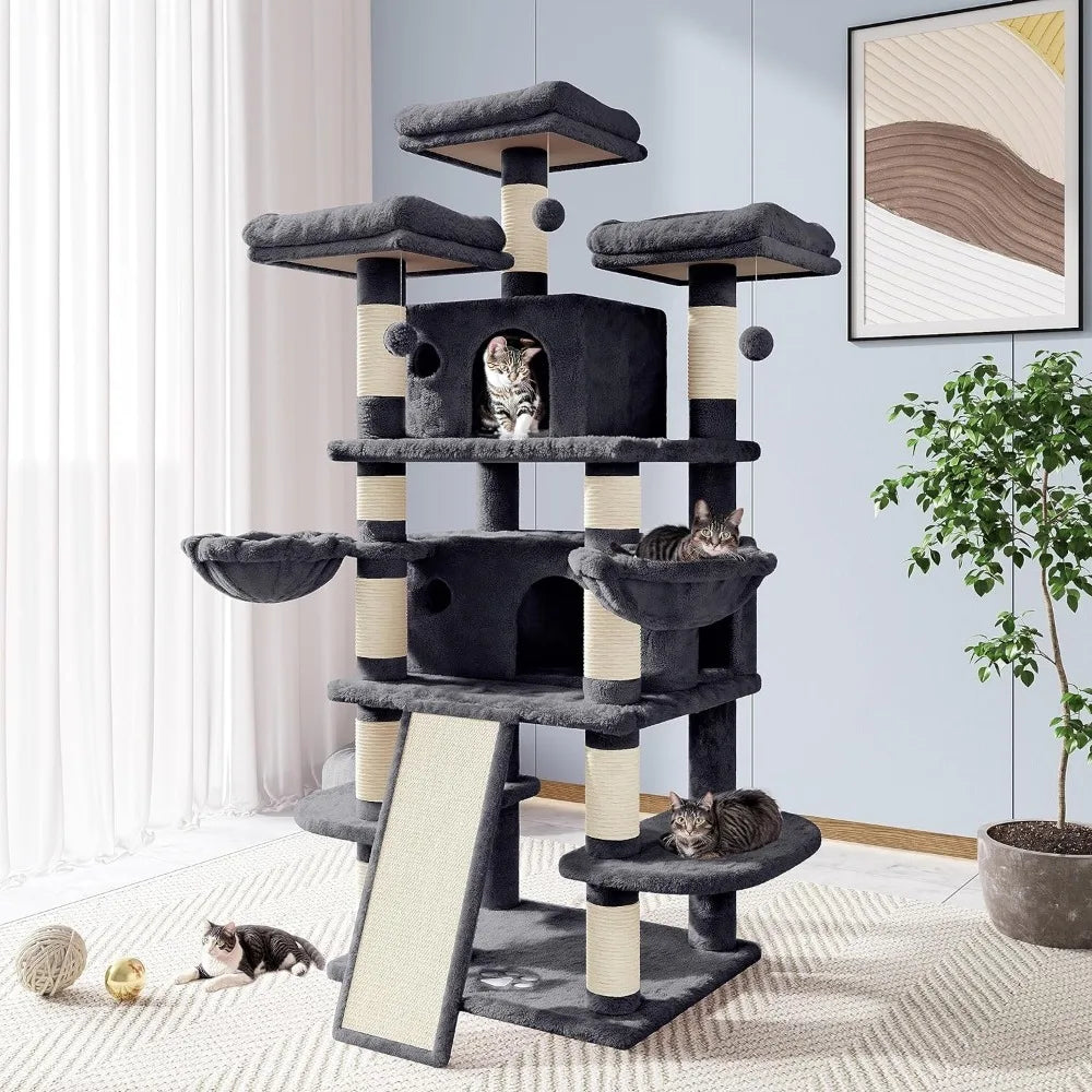 Cat Tree House and Towers