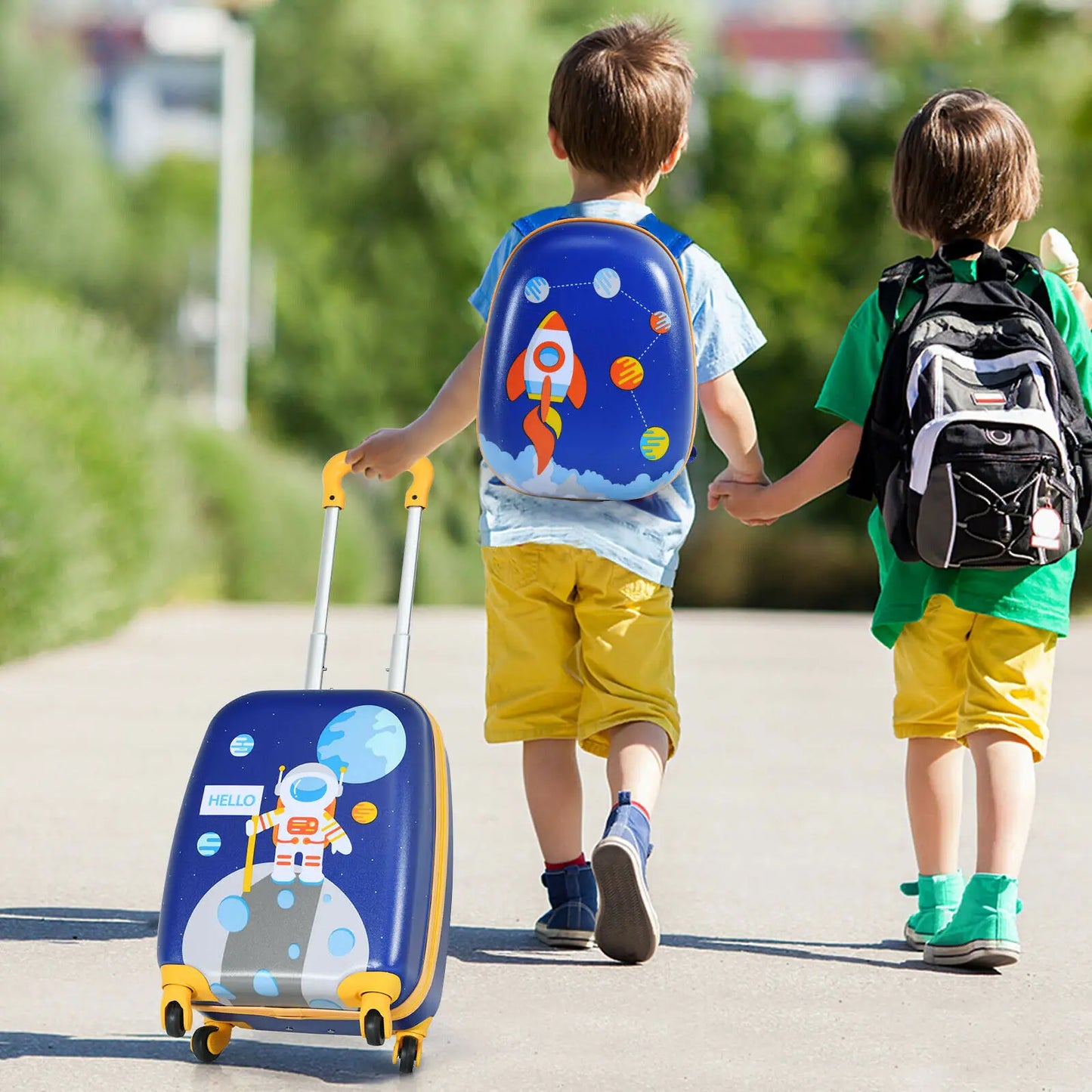 2PC Kids Carry-On Luggage Set